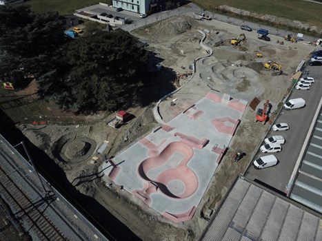 skate park travaux